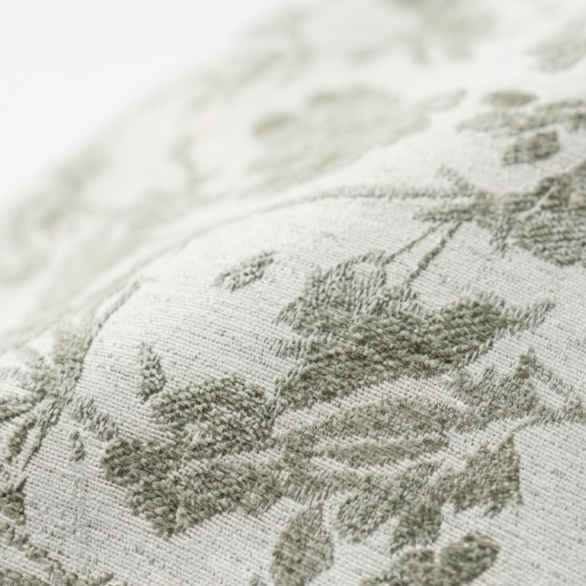 Sage Botanical Pillow Cover