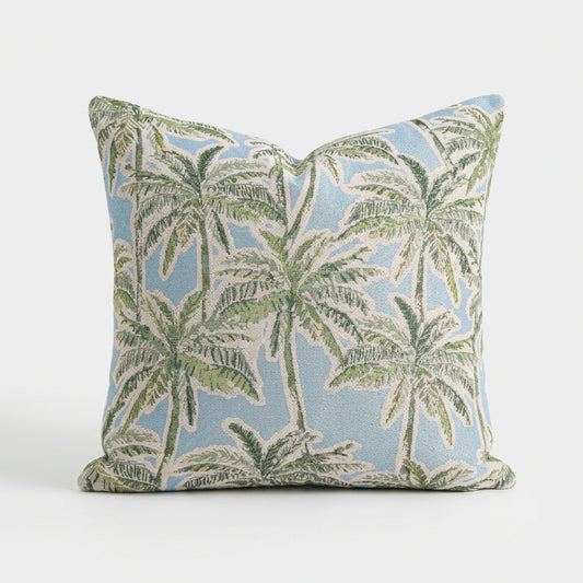 Palm Ocean Pillow Cover