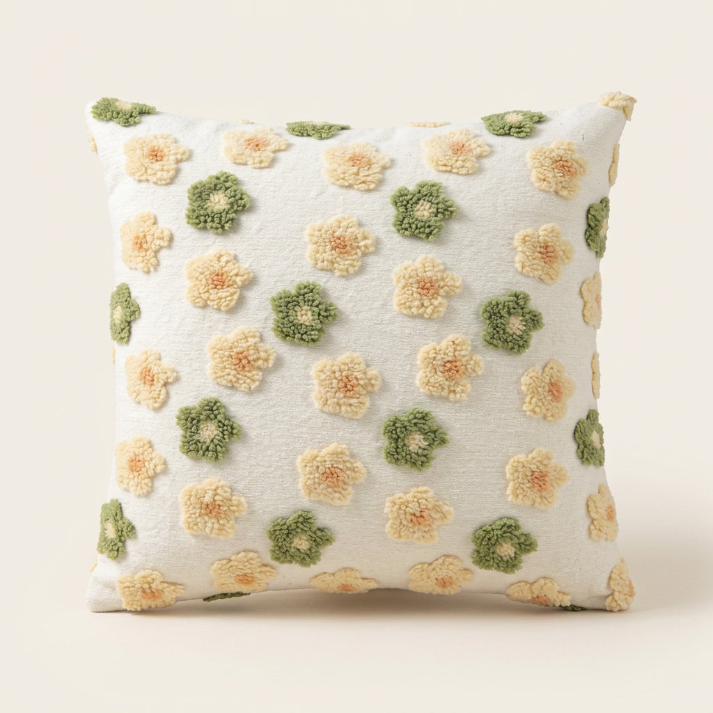 Meadow Flower Pillow Cover
