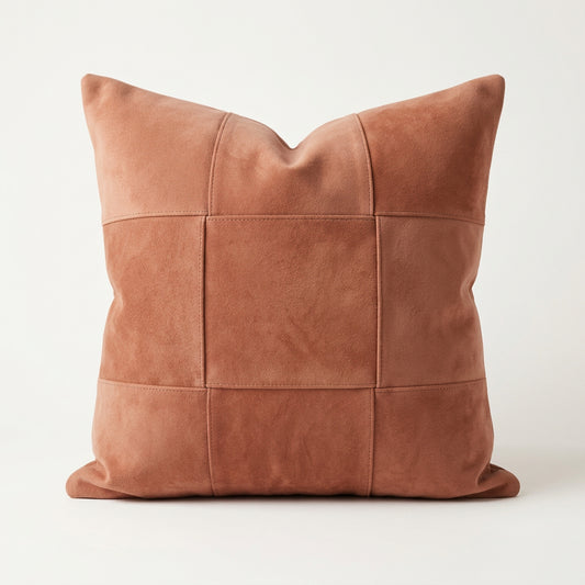 Terra Panel Velvet Pillow Cover