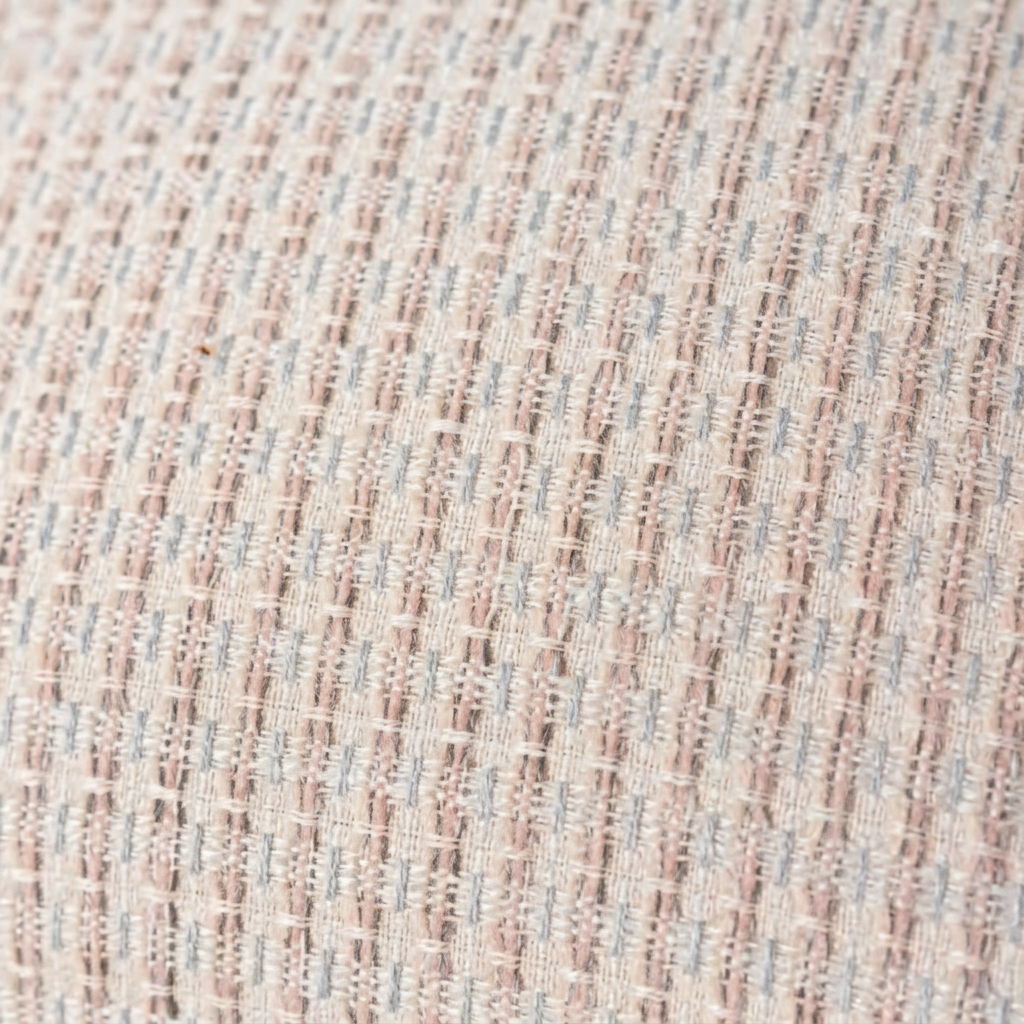 Off-white Pastel Hues Tassel Pillow Cover