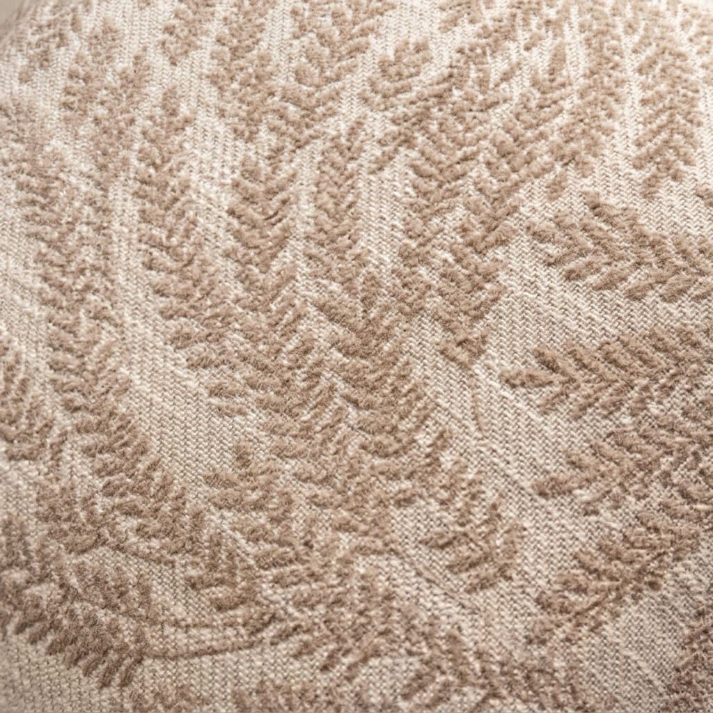 Blush Fern Pillow Cover