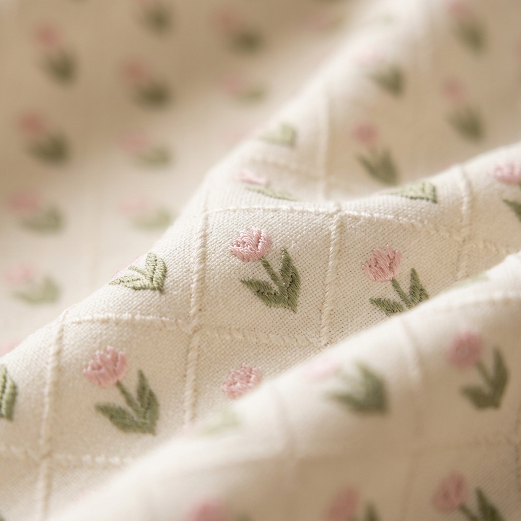 Blush Petal Pillow Cover