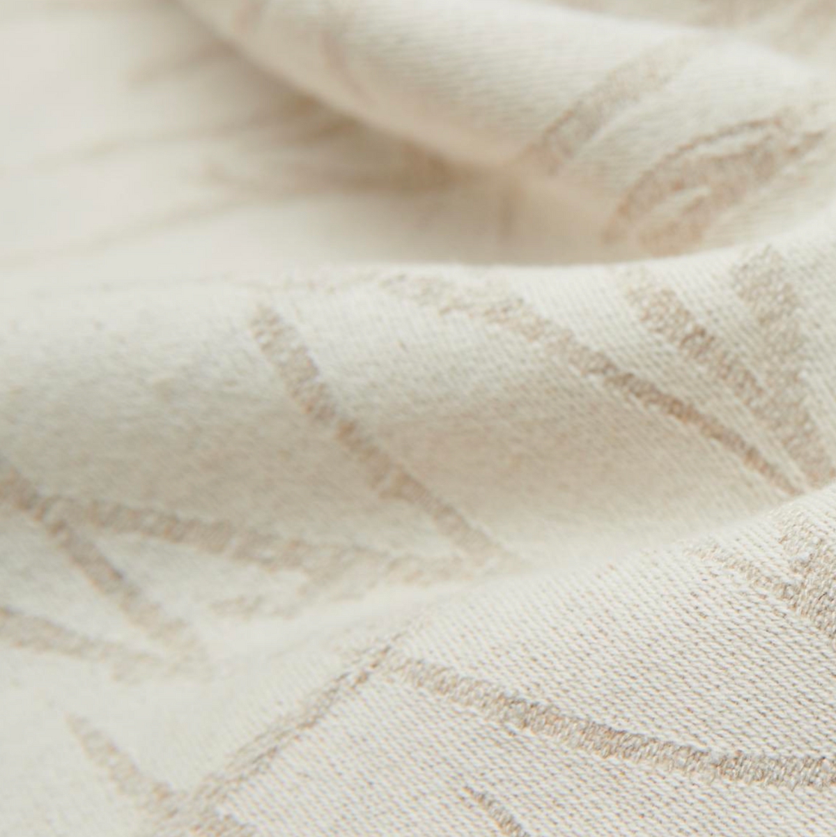 Ivory Tasseled Coral Throw Pillow