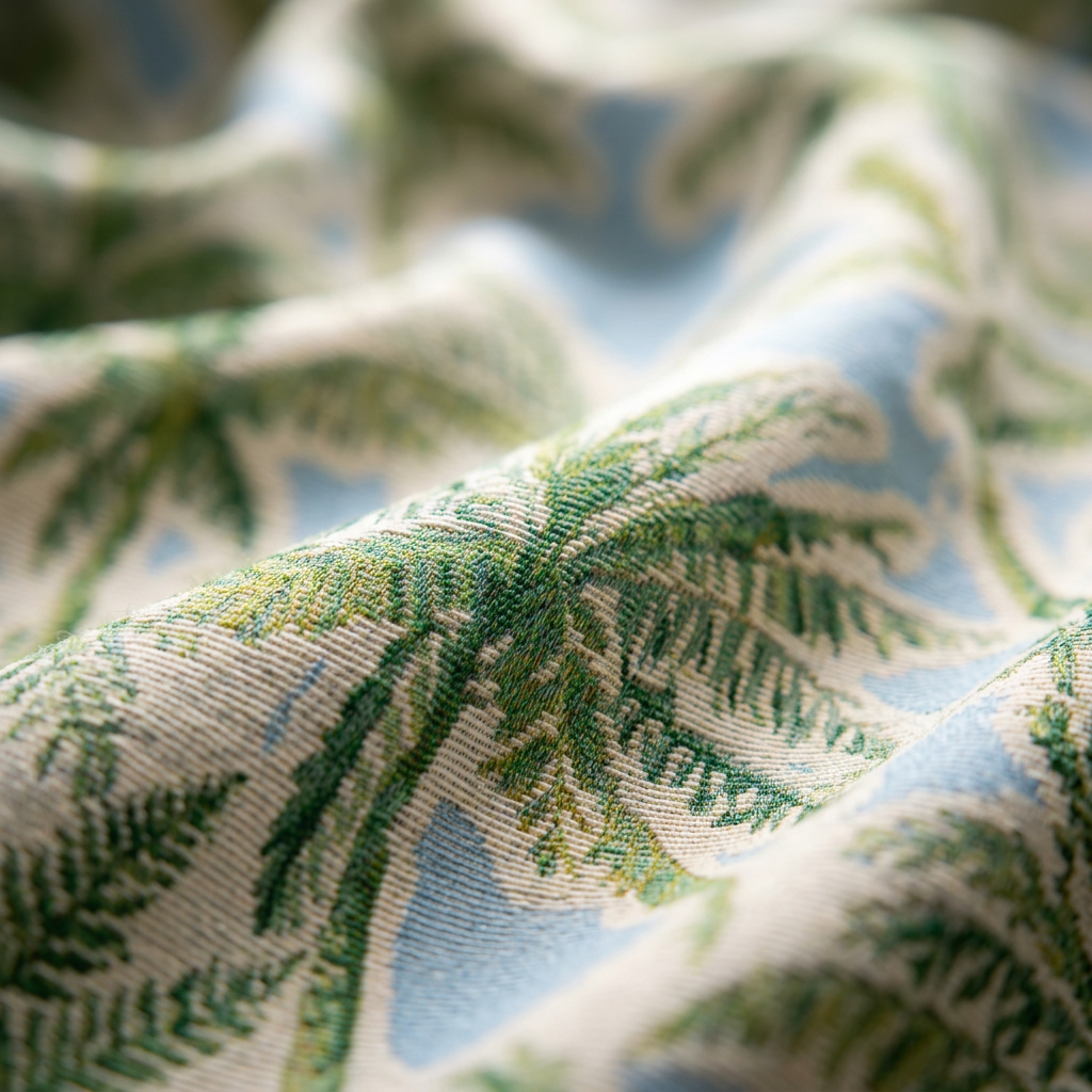 Palm Ocean Pillow Cover
