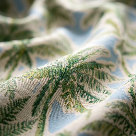Palm Ocean Pillow Cover