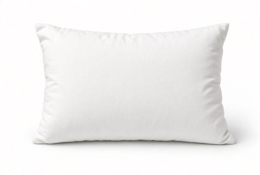 Down and Feather Pillow Insert, 12 x 20 in